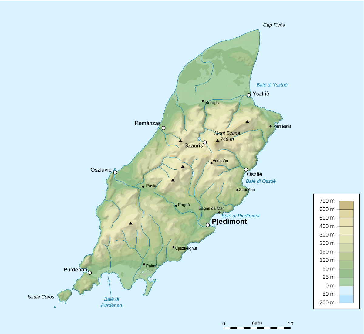 Carte d'Albanuova
