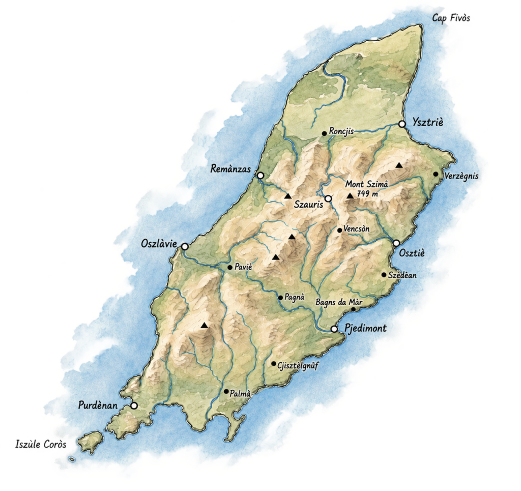 Carte illustrée d’Albanuova