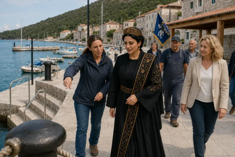 Oszlàvie et Osztiè inaugurent leurs ports rénovés